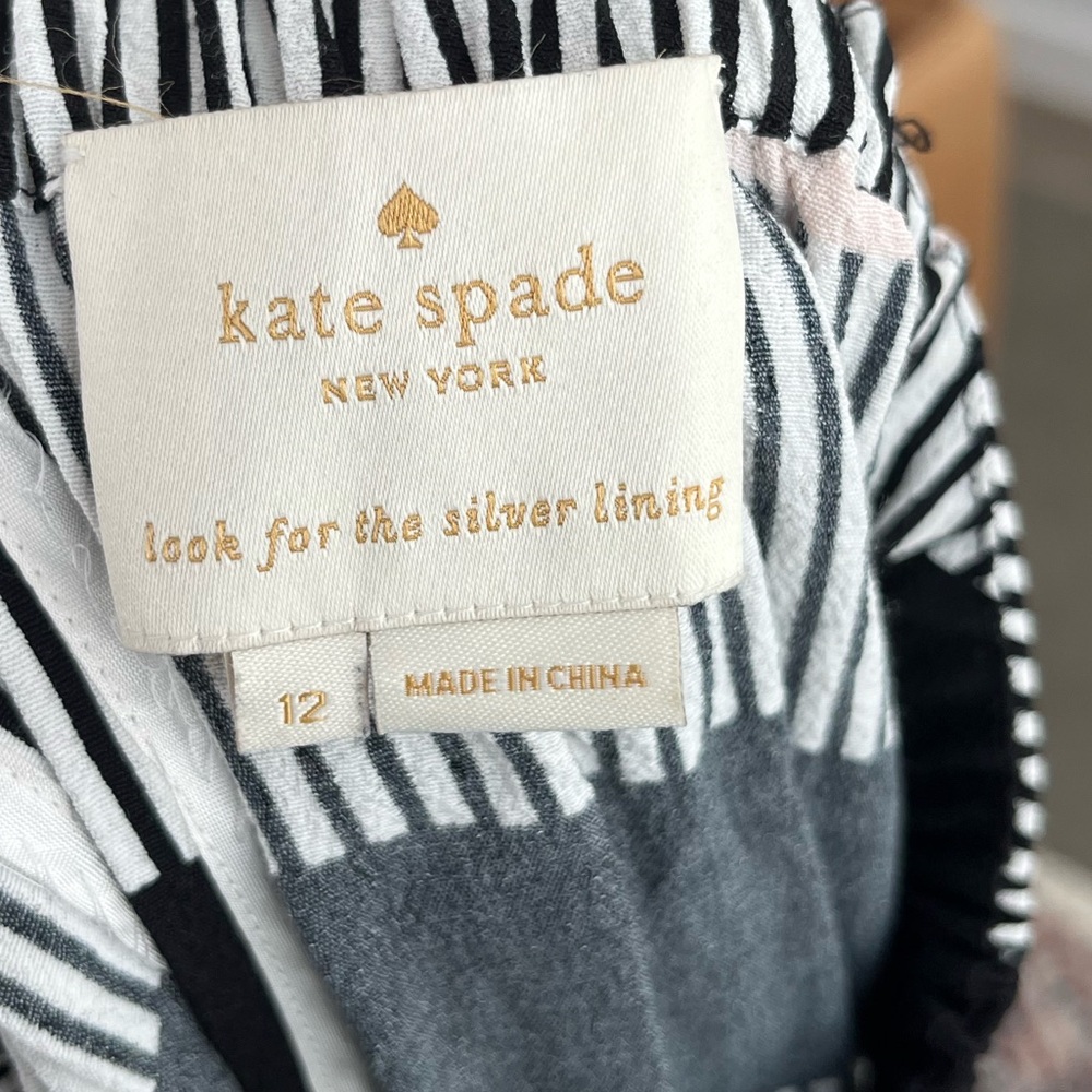 Kate Spade New York Fit and Flare Striped Dress - Picture 4 of 6